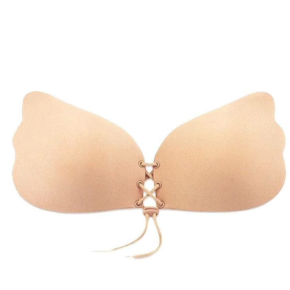 NWT Breast Lift Nude Adhesive Bra size D